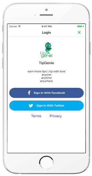 TipGenie app